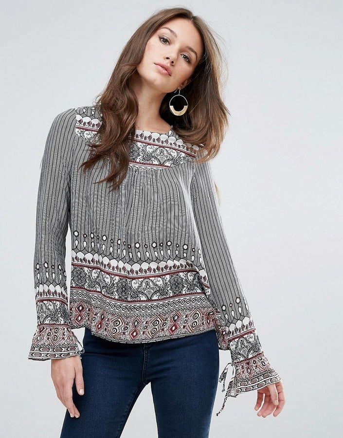 Vero Moda Boho Print Blouse