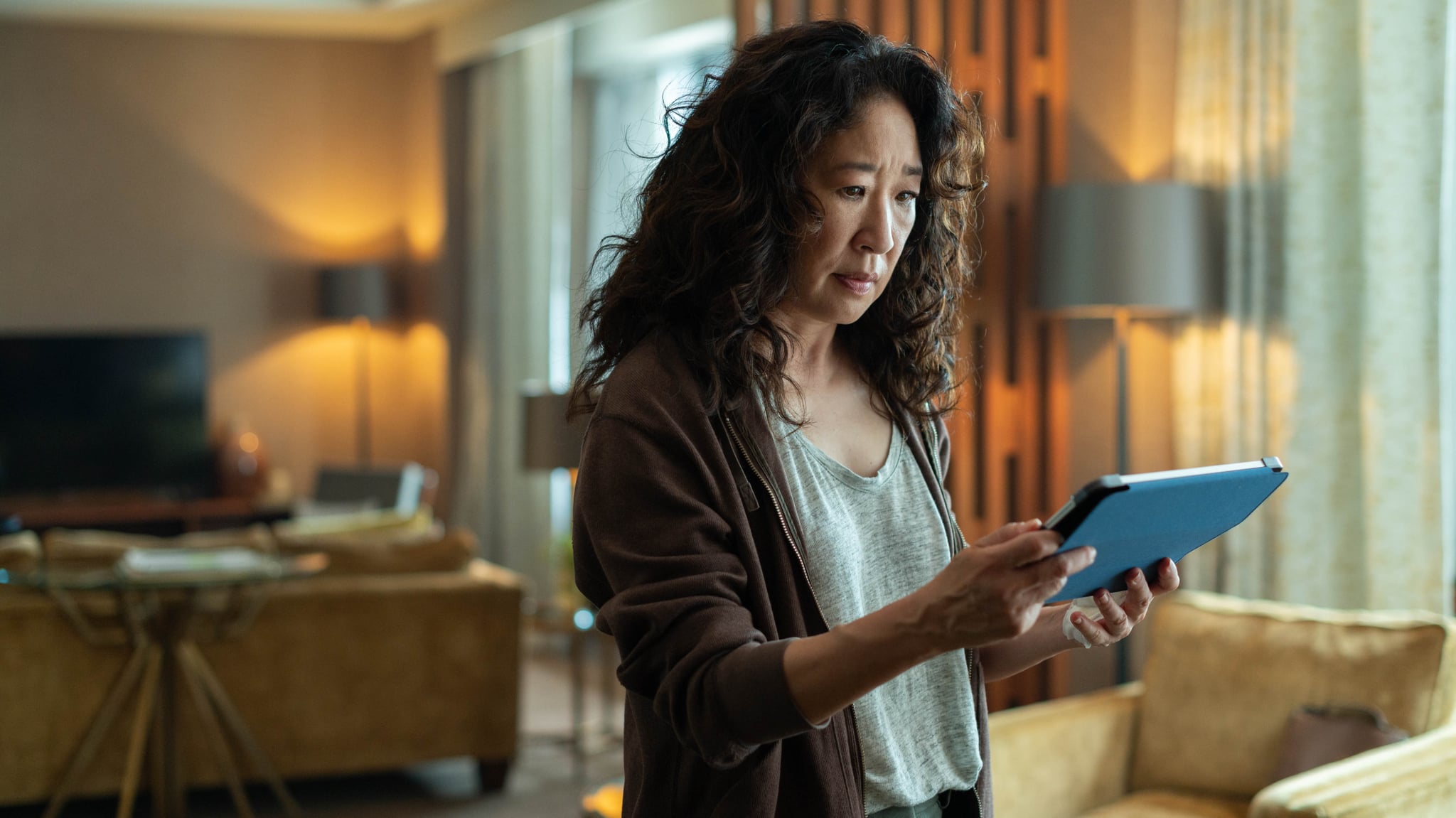 WARNING: Embargoed for publication until 00:00:01 on 10/03/2022 - Programme Name: Killing Eve Series 4 - TX: n/a - Episode: n/a (No. 3) - Picture Shows:  Eve Polastri (SANDRA OH) - (C) BBC America - Photographer: Anika Molnar