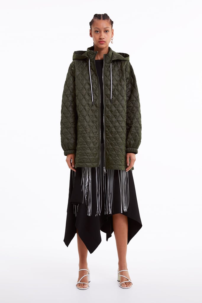 Zara Hooded Puffer Jacket Best Things at Zara March 2019 POPSUGAR Fashion Photo 4