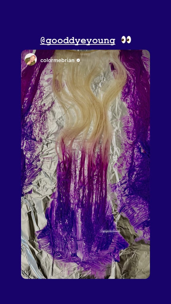 Hayley Williams Reveals Purple Hair Transformation