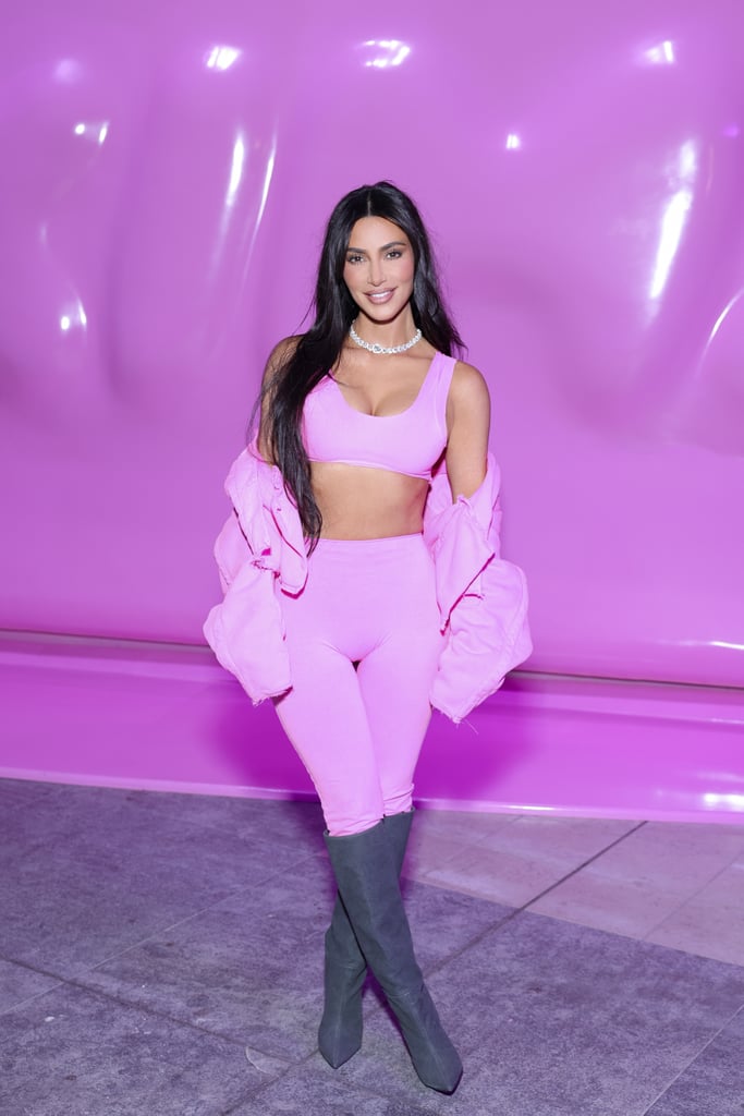 While Kardashian waited 41 years before getting her own tattoo, that doesn't mean she hasn't inspired others to get inked for her. During her relationship with comedian and actor Pete Davidson, which reportedly started in October 2021 and ended sometime in August 2022, the former "Saturday Night Live" star marked their time together by adding four meaningful designs to his expansive 100+ collection. He got the script "My girl is a lawyer" tattooed near his collarbone as an ode to Kardashian passing her baby bar exam, plus a "Kim" branding on his chest. But that wasn't all: he also got a neck tattoo reading "KNSCP," a piece presumably dedicated to Kardashian's children with ex-husband Kanye West, and the words "Jasmine ∞ Aladdin" on his neck, a nod to the former pair's SNL skit together.
Following their split, however, Davidson has reportedly covered up all four pieces that he got for Kardashian. This shouldn't come as a surprise as Davidson was already deep in the process of getting all his tattoos permanently removed when they first linked up. 
As for Kim Kardashian? She noted in the episode, "I finally put a bumper sticker on a Bentley."