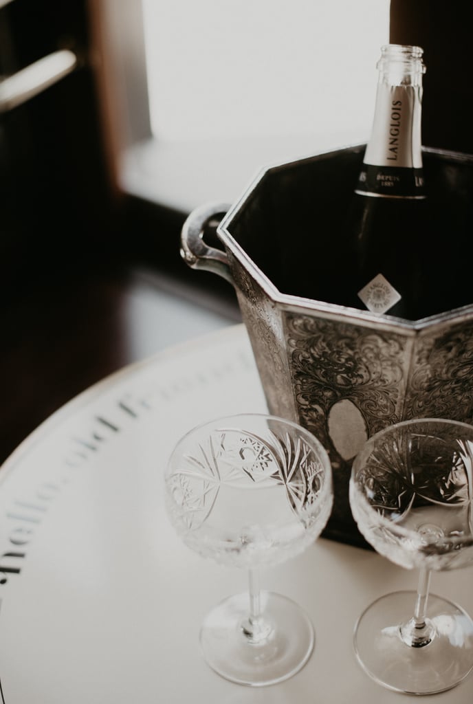 Champagne and Candy Engagement Shoot