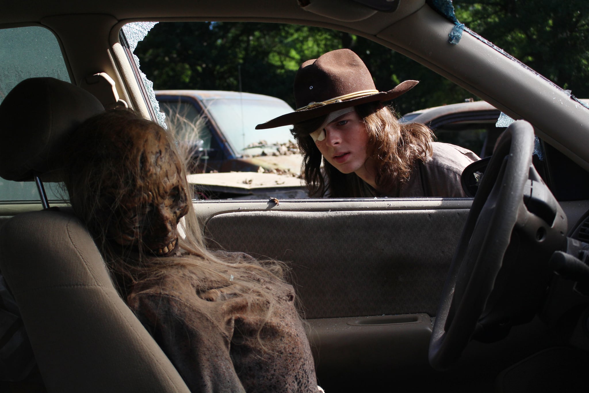 How Old Is Carl From The Walking Dead Popsugar Entertainment