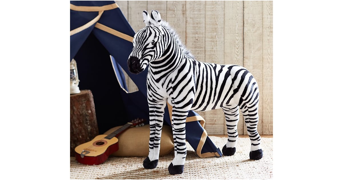 giant zebra plush