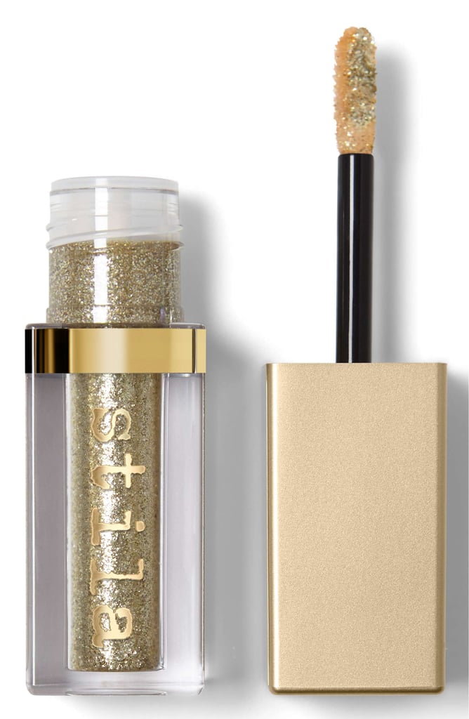 Stila Glitter and Glow Liquid Eye Shadow in Gold Goddess Best Gold Makeup POPSUGAR Beauty