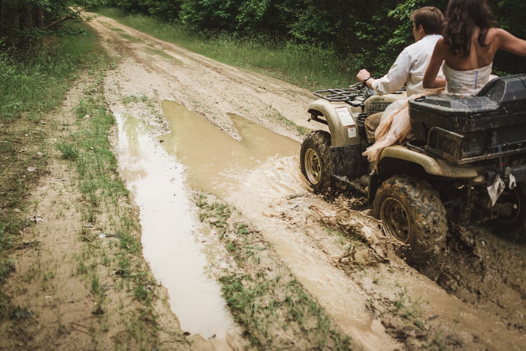Muddy Trash-the-Dress Shoot