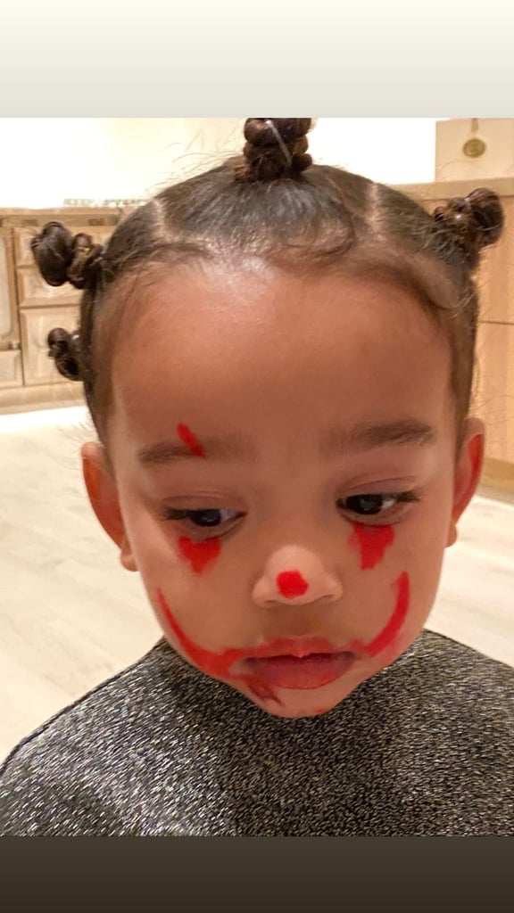 North West Gave Her Siblings Messy Pennywise Makeovers