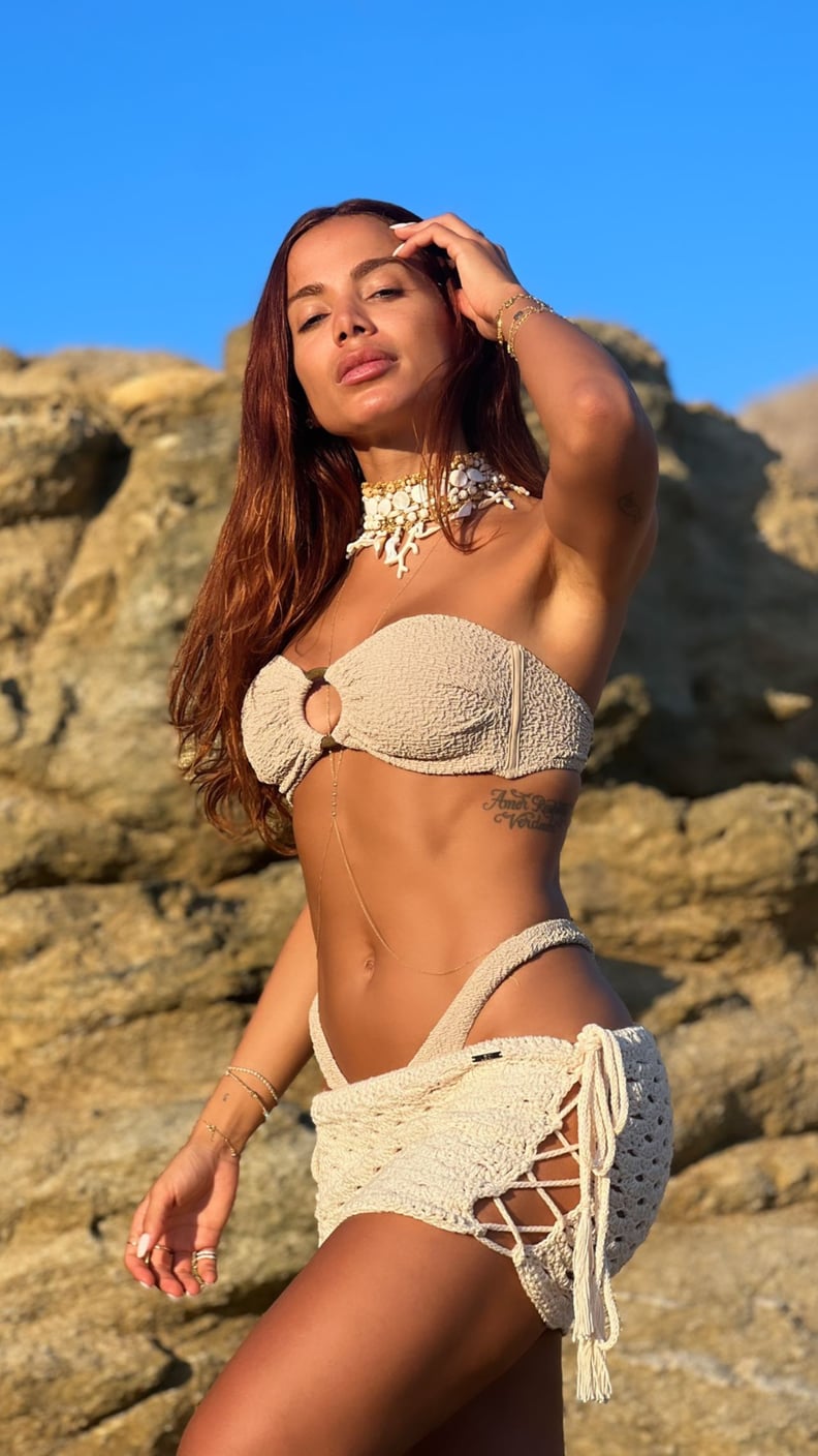 Anitta's Thong Bikini Outfits on Vacation in Mykonos