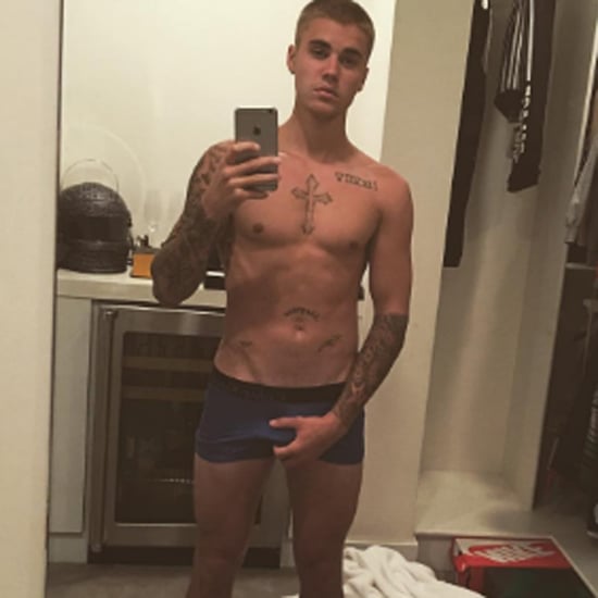 Justin Bieber Shirtless Instagram Photo May 2016