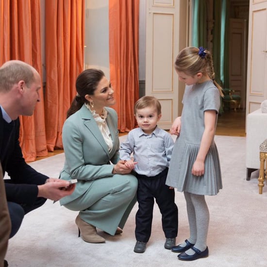 Kate and Will With Princess Estelle and Prince Oscar