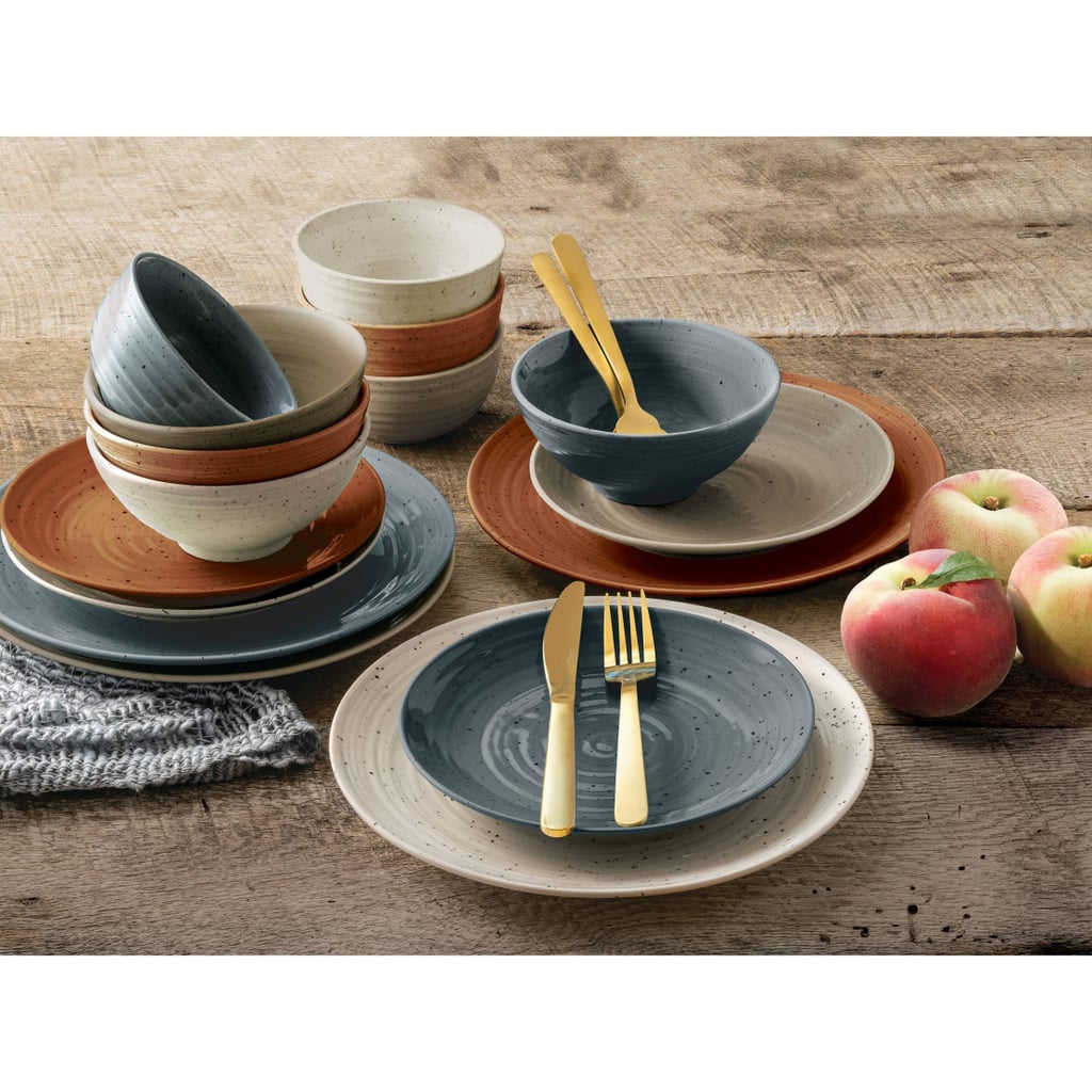 Speckled Stoneware Dinnerware Set