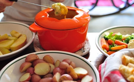 Cheddar and Stout Fondue