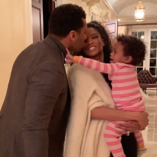 Russell Wilson, Ciara's Daughter Not Letting Them Kiss Video