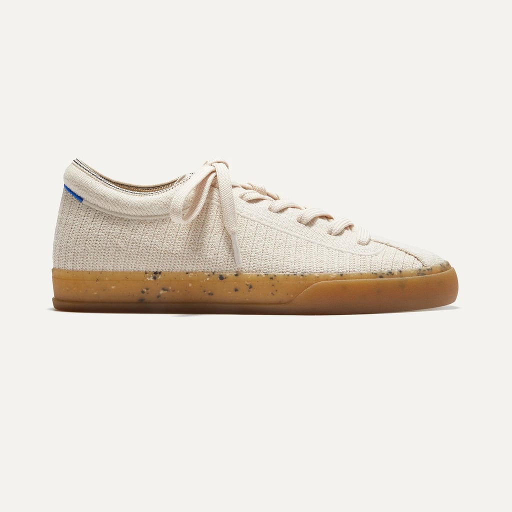 Rothy's The Lace-Up in Beige Hemp