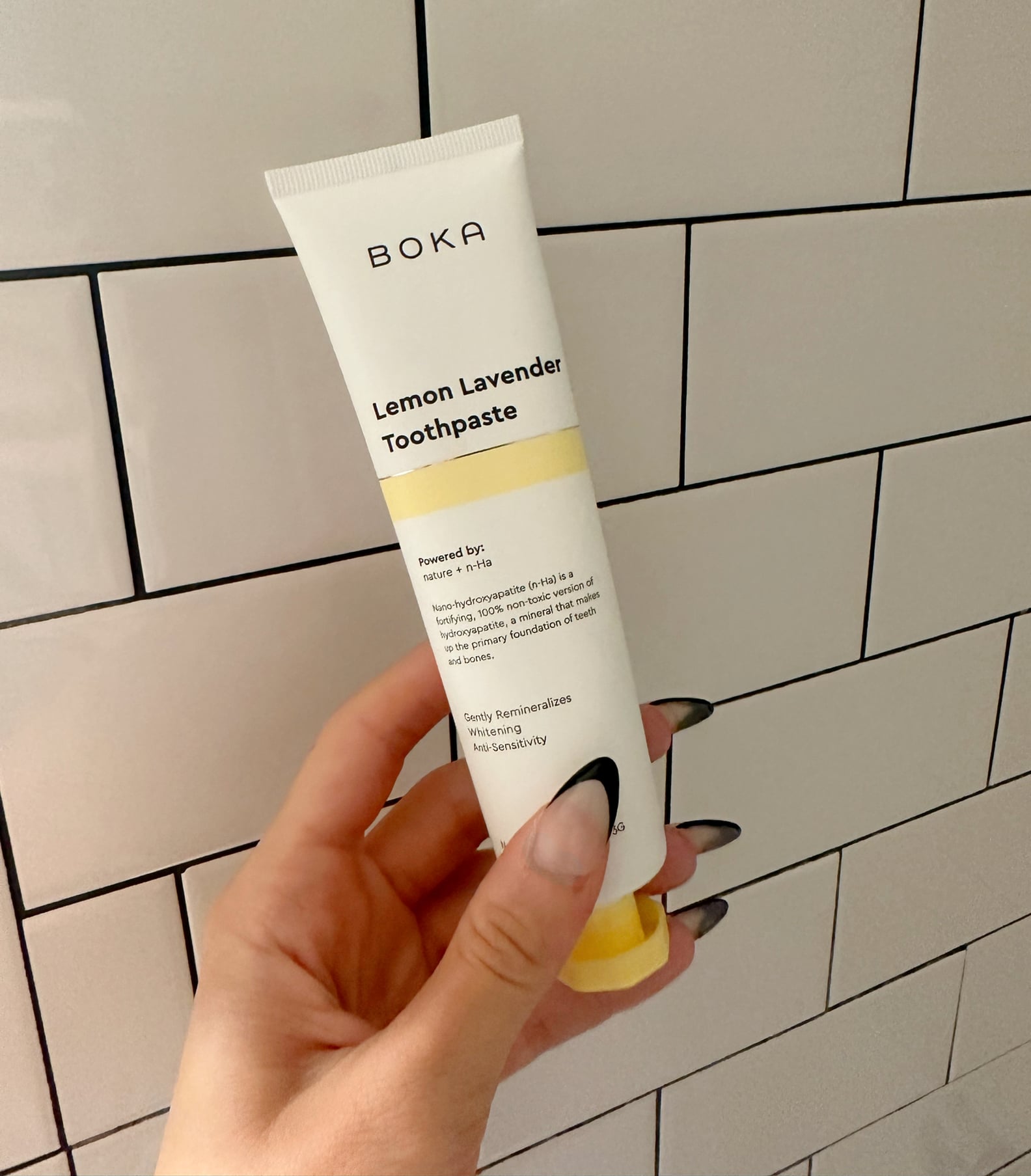 Boka Lemon Lavender Natural Toothpaste Review | PS Beauty