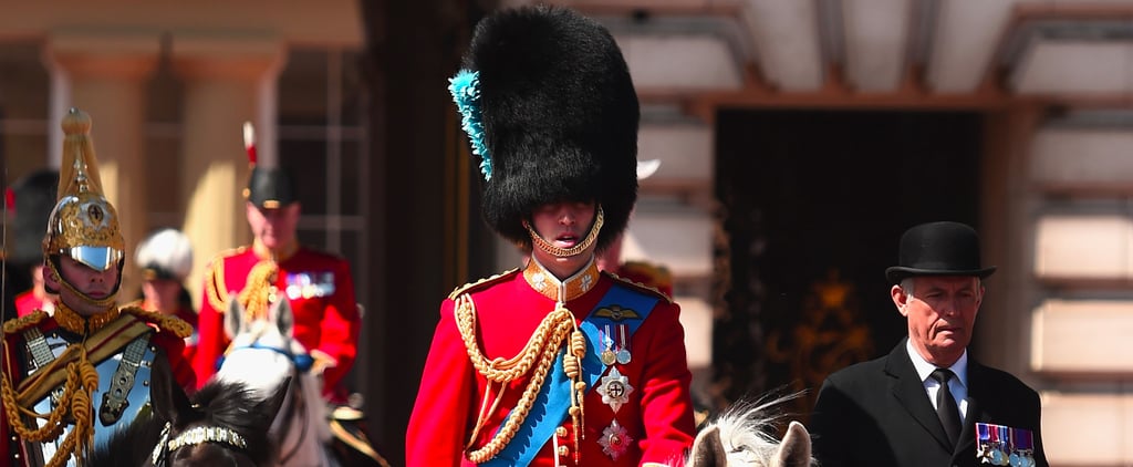 Prince William at the Colonel's Review in London June 2017