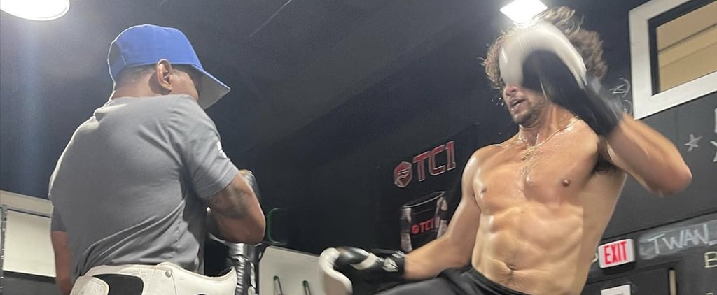 Noah Centineo Training For Black Adam Workout Videos