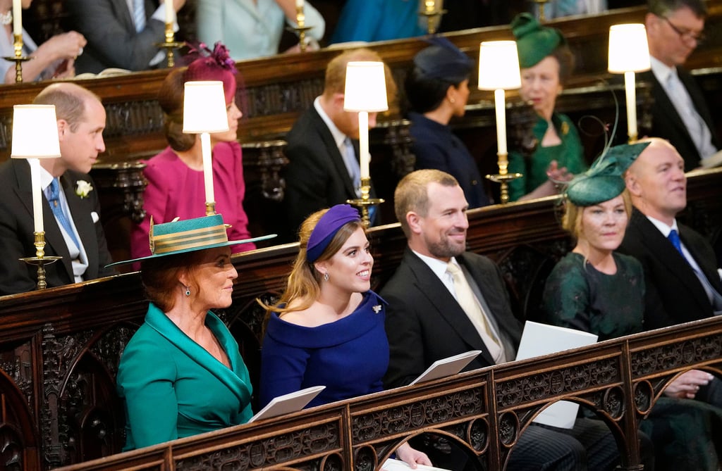 Sarah Ferguson Dress at Princess Eugenie's Wedding 2018