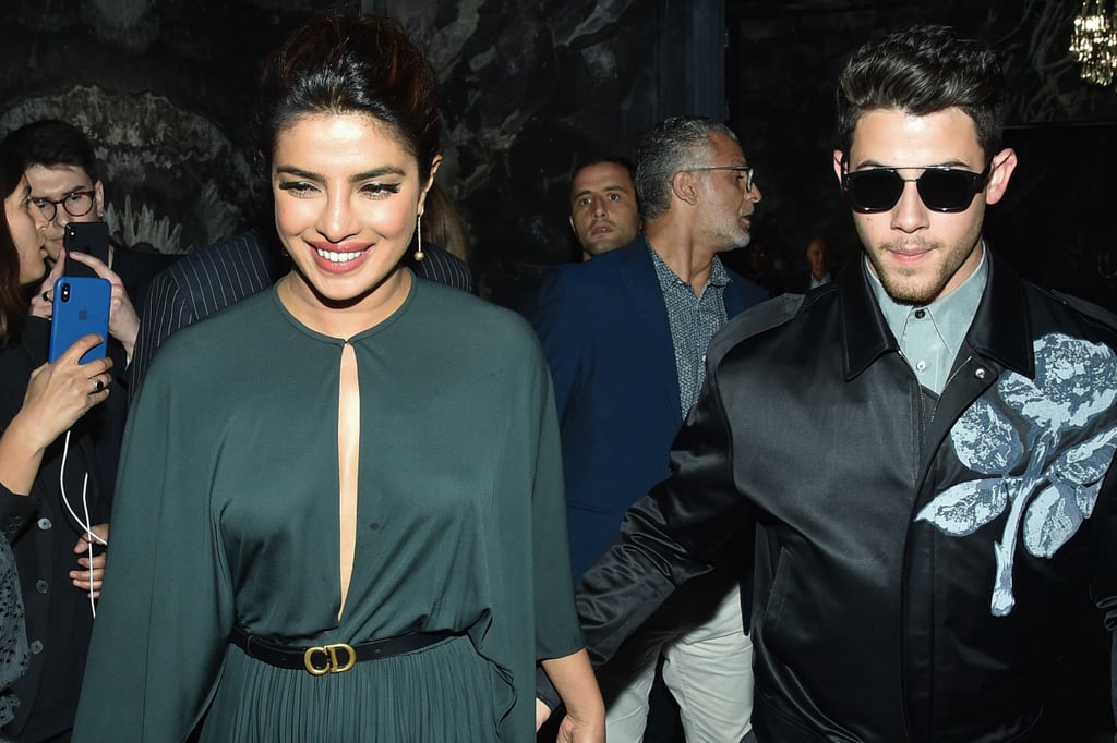 Priyanka Chopra and Nick Jonas at Dior Show 2019