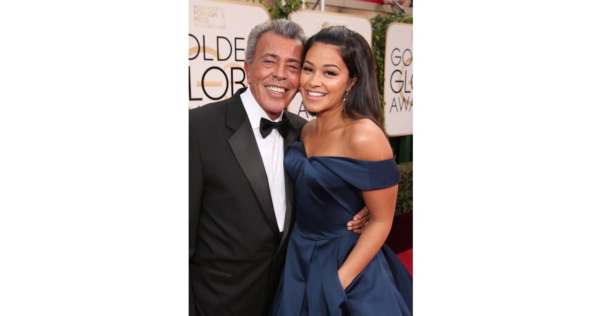 When Gina Rodriguez Brought Her Dad As Her Date To The Golden Globes Best Latino Moments Of 