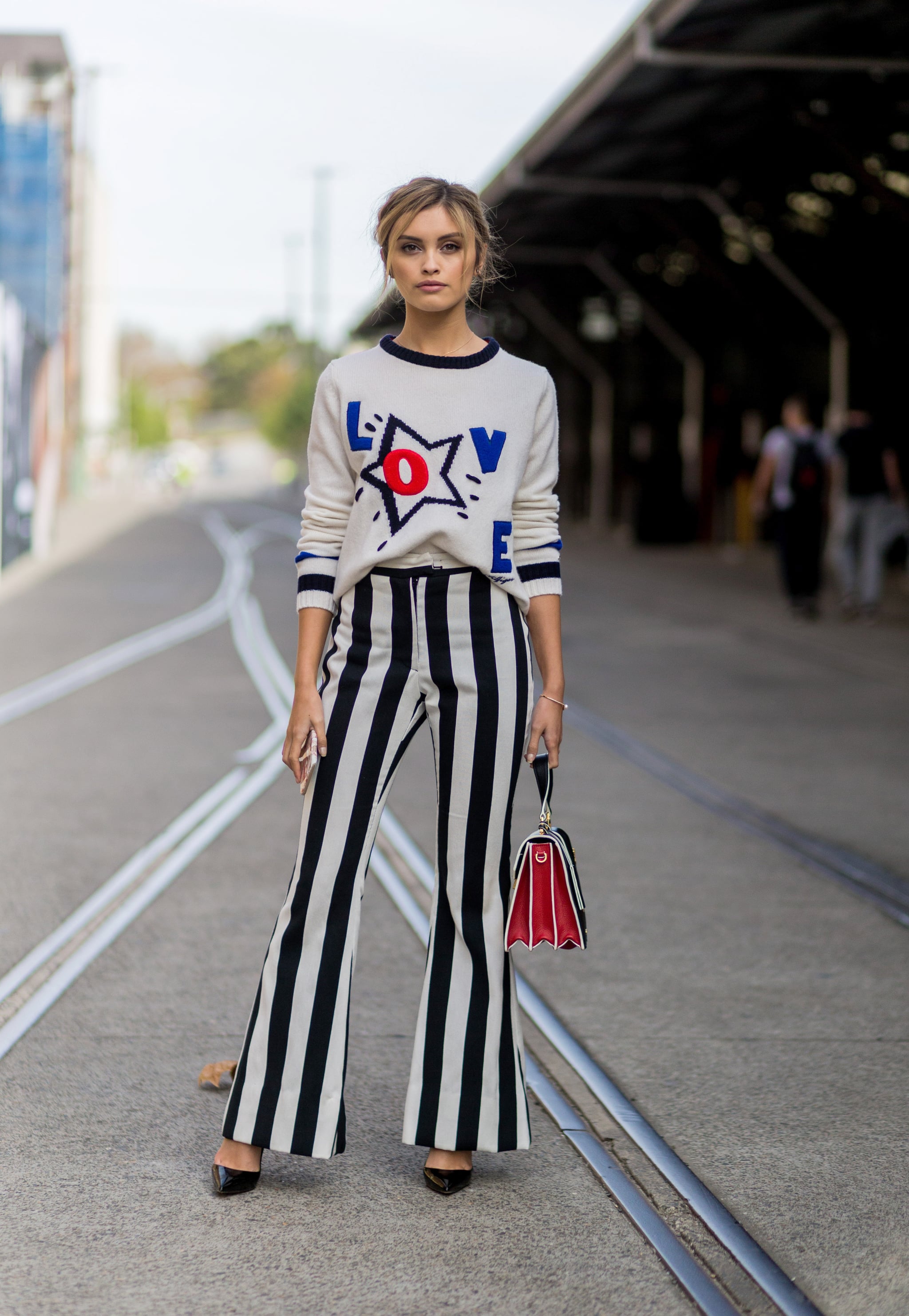 Vertical Lines In Fashion