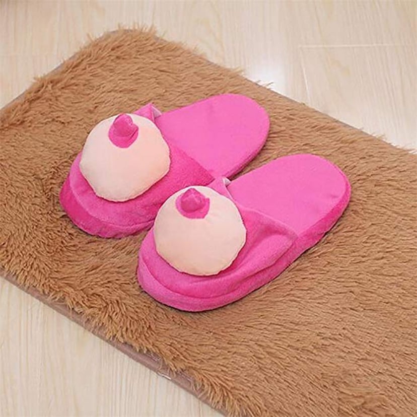 Boob Slippers on Amazon POPSUGAR Family