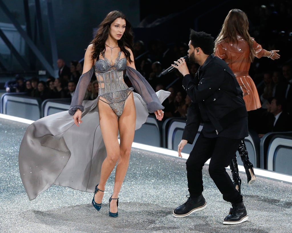 Bella Hadid and The Weeknd Victoria's Secret Show Reactions