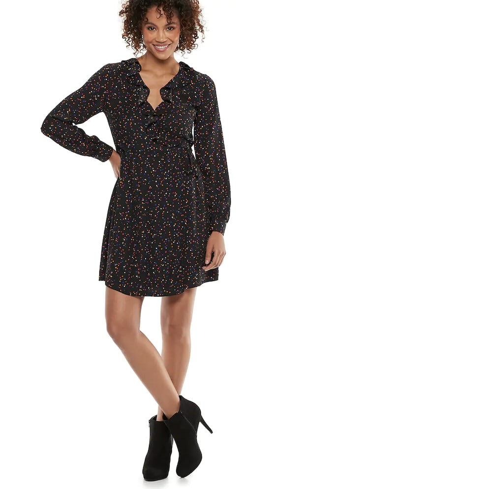Floral Ruffle Mini Dress