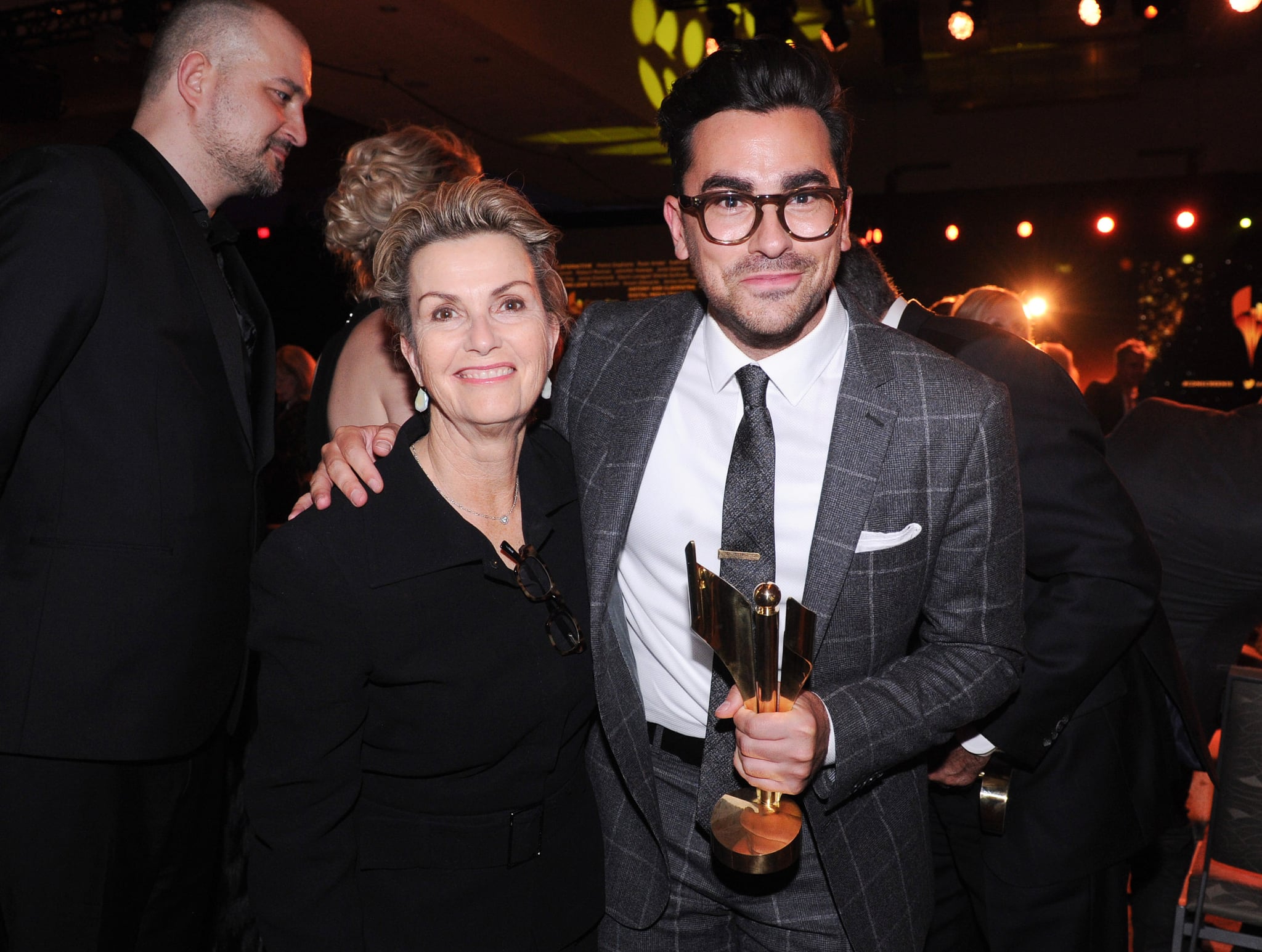 TORONTO, ON - MARCH 09: Deborah Divine Levy and actor Daniel Levy attend the Canadian Screen Awards at Westin Harbour Castle Hotel on March 9, 2016 in Toronto, Canada.  (Photo by George Pimentel/Getty Images)