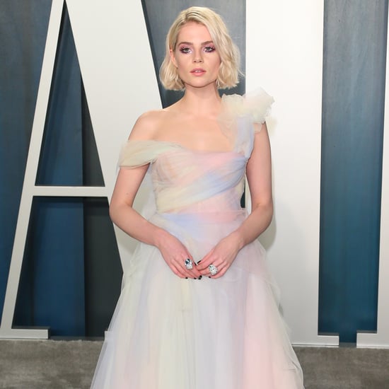 Lucy Boynton’s Miu Miu Dress at the Oscars Afterparty 2020