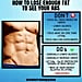 How to Lose Enough Belly Fat to See Abs