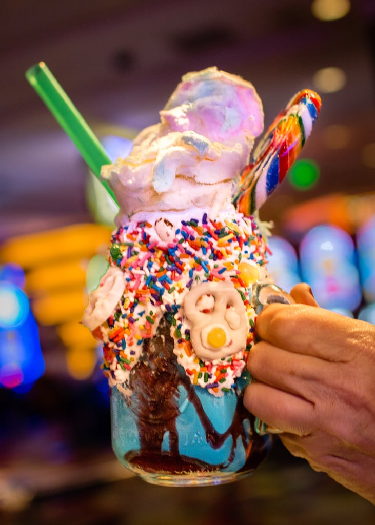 Cosmic Cotton Candy Milkshake Fun Summer Desserts in America