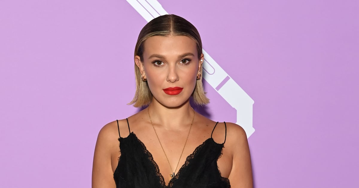 Millie Bobby Brown Gives the French Manicure a Y2K Twist.jpg