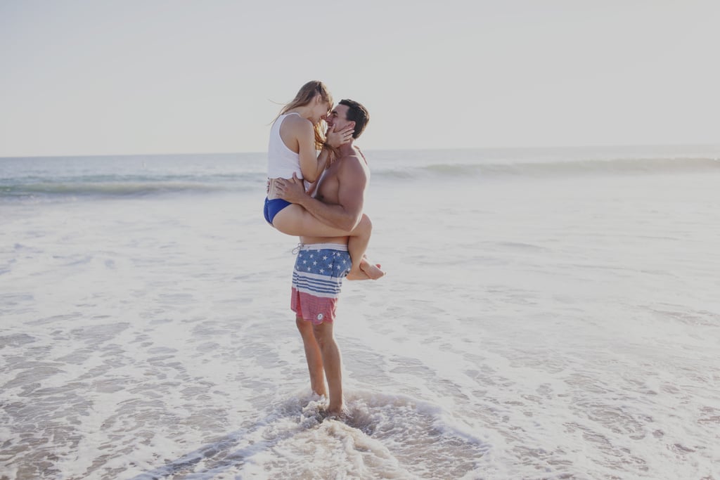 Casual Beach Engagement Shoot