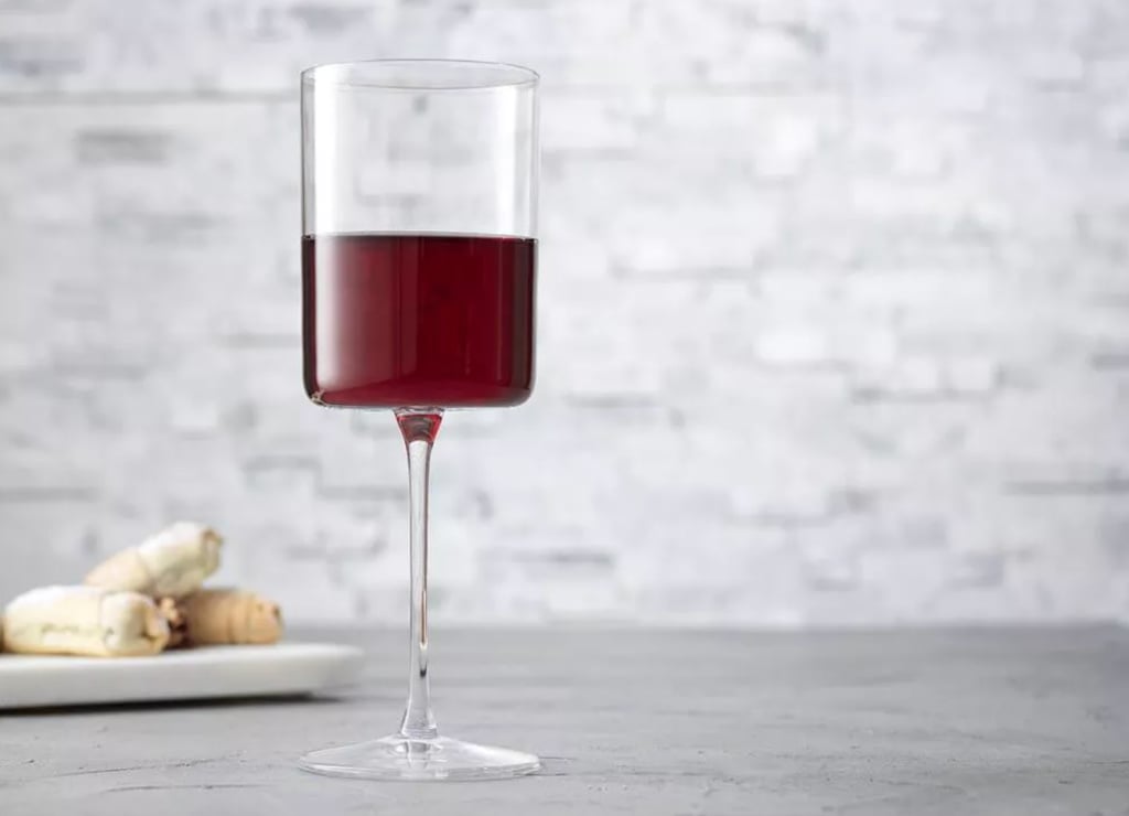 Unique Wine Glasses: JoyJolt Claire Crystal Red Wine Glasses Set of 4