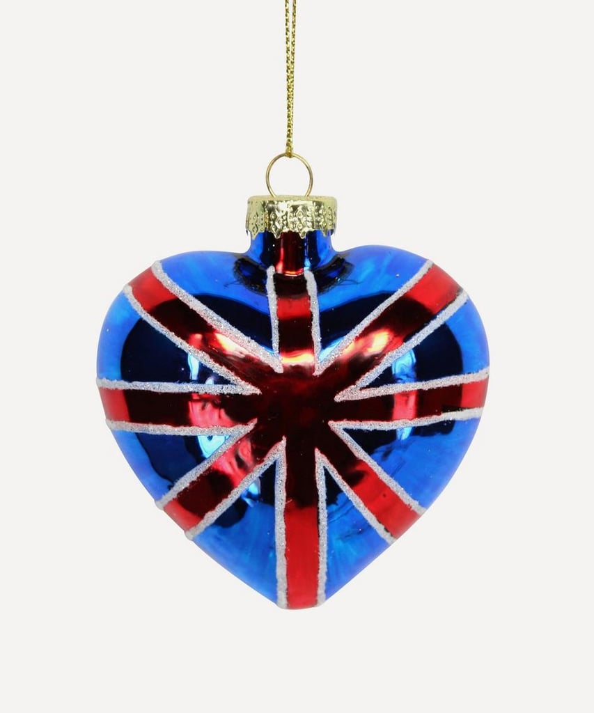 Liberty London Union Jack Heart Bauble