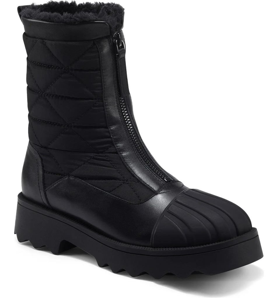 Wintry Mix: Aerosoles Serena Faux Shearling Boots