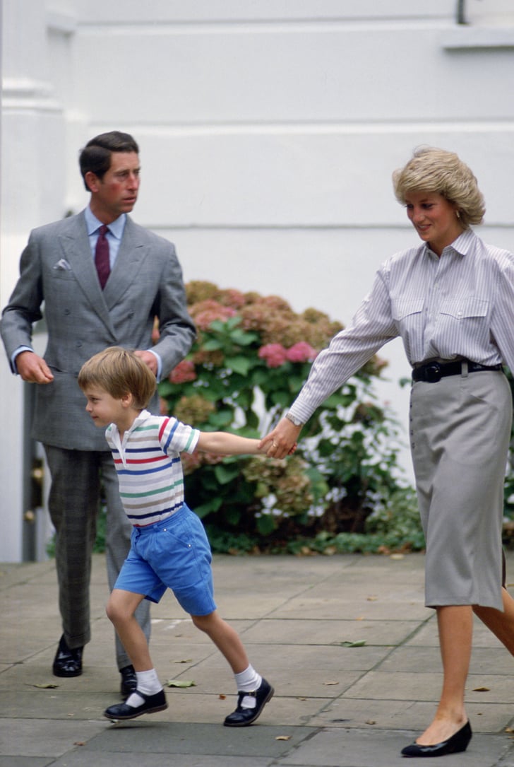 Diana Holding Hands With William, 1987 | Princess Diana and Kate ...