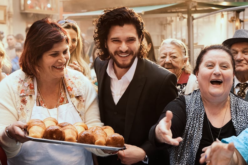 Kit Harington The One Fragrance Campaign Behind the Scenes