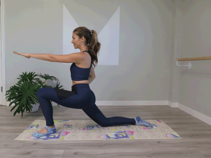 Peter Pan Kickbacks NoEquipment Barre Workout at Home POPSUGAR