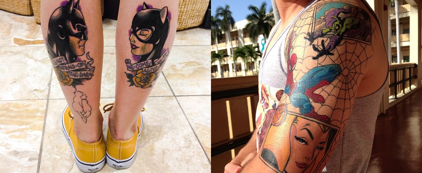 Batman Catwoman Deadly Kiss Tattoo by Pony Lawson by PonyLawson on  DeviantArt