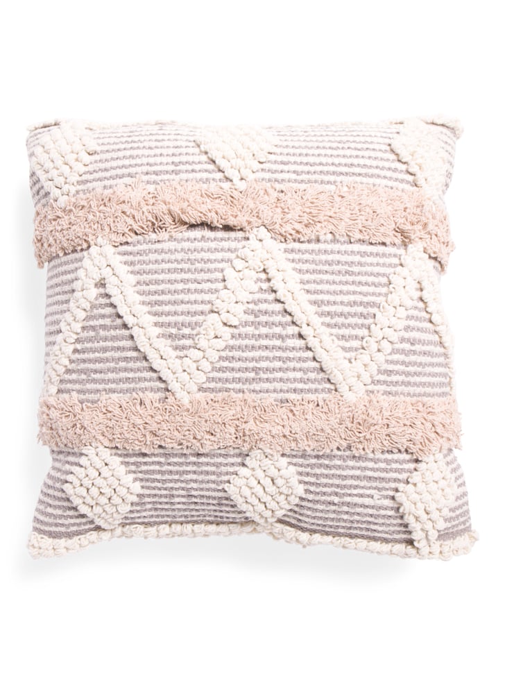 Tufted Diamond Pillow Stylish Home Decor Finds From TJ Maxx — All