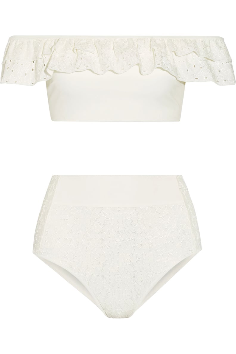 Olivia Culpo Wearing White Bikini | POPSUGAR Fashion