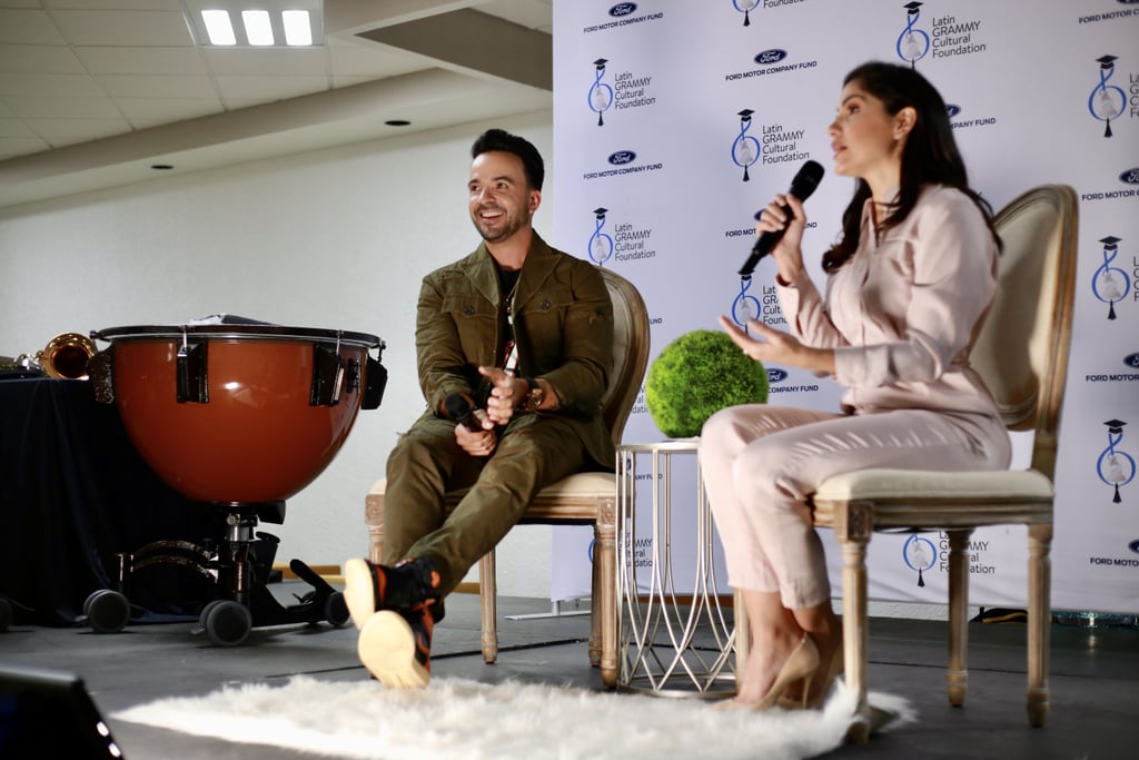 Luis Fonsi Joins Latin Grammy in the Schools Program in PR