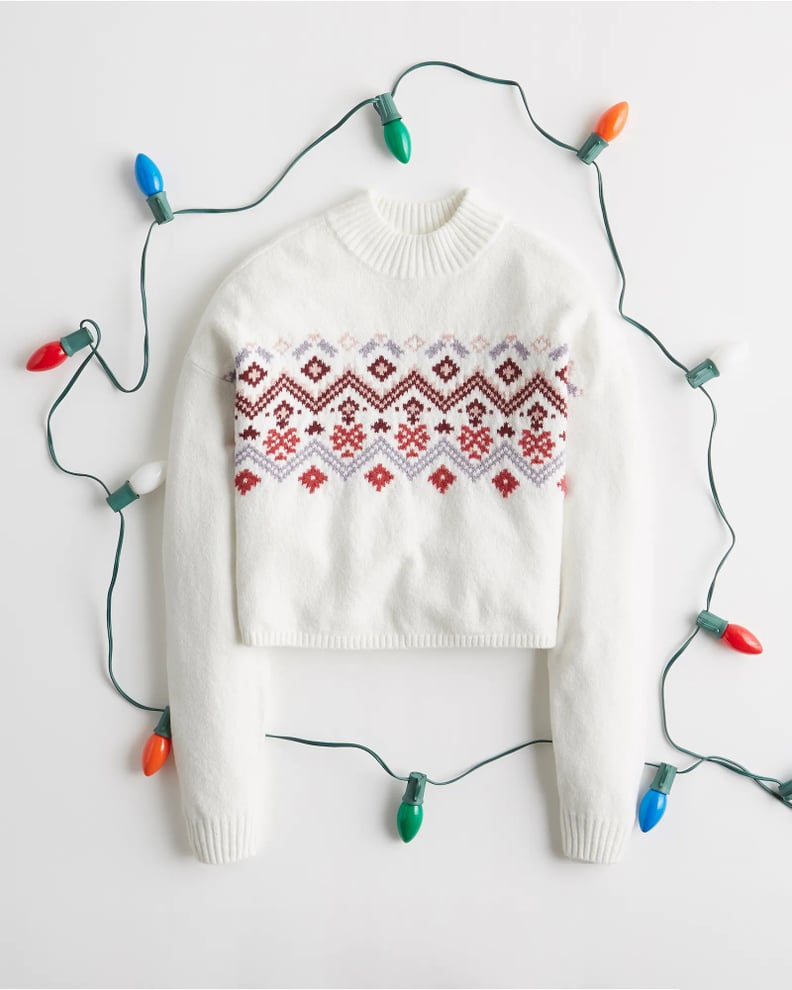 A Mock Neck Sweater: Hollister Cozy Mockneck Sweater
