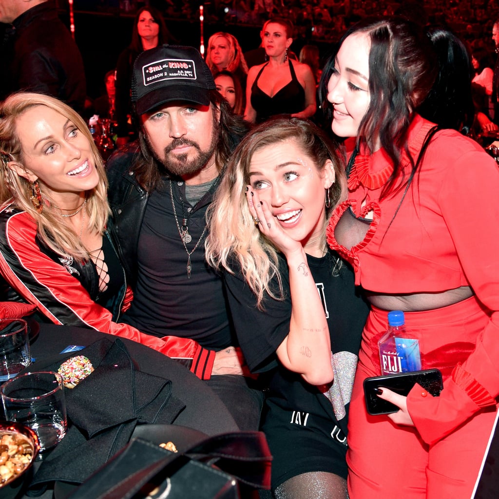 The Cyrus Family At The 2017 Iheartradio Music Awards Popsugar Celebrity Miley cyrus is one of six children in the cyrus family.