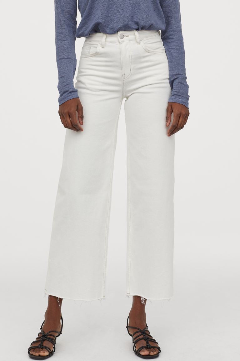 h&m cropped jeans