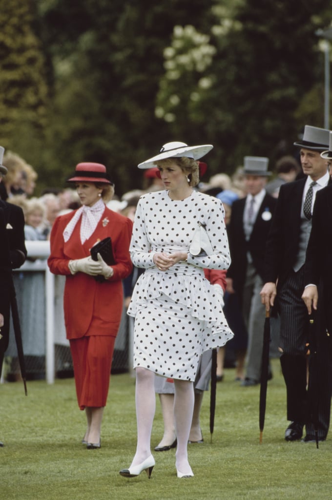 At Derby Day in June 1986.