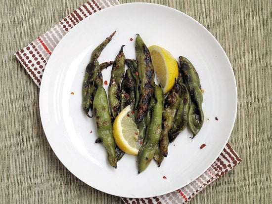 Grilled Fava Beans
