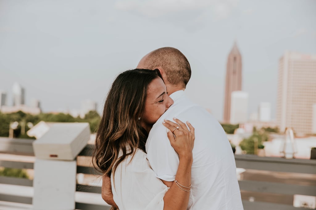 Rooftop Proposal in Atlanta